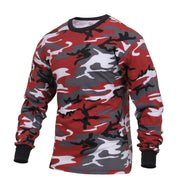 Camiseta manga larga RED CAMO Rothco 60% algodón 40% poliéster