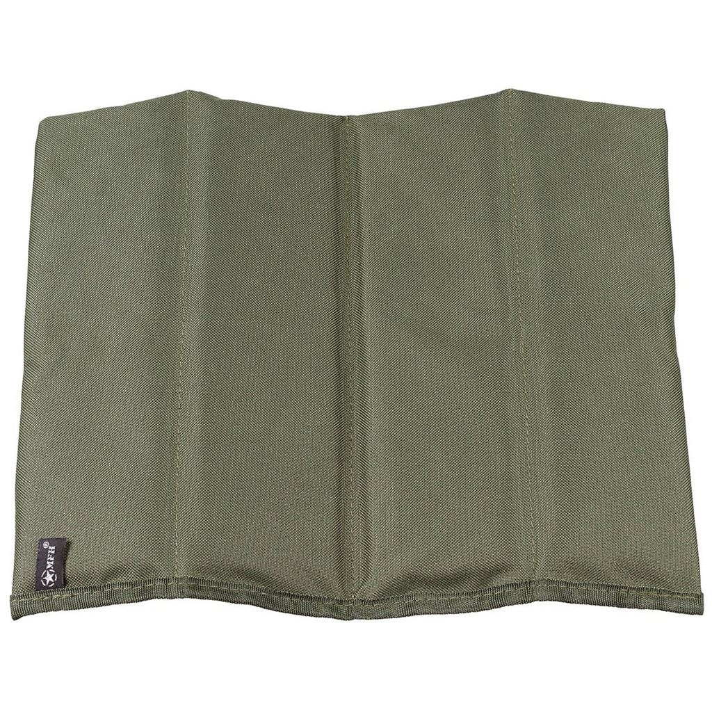Cojín plegable negro para sentarse (podsedák)