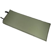 Colchoneta autohinchable 180x70x3 cm verde con funda de transporte