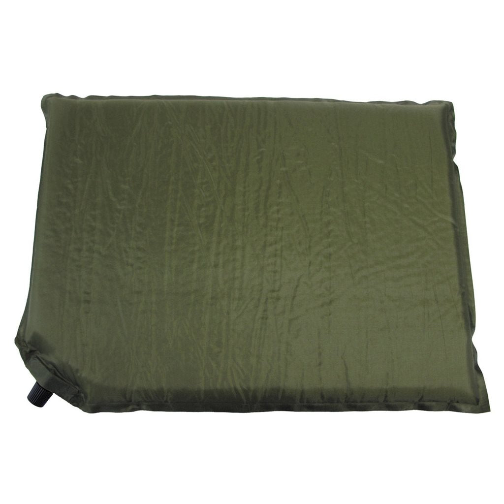 Asiento autoinflable verde 42 x 31 x 3 cm