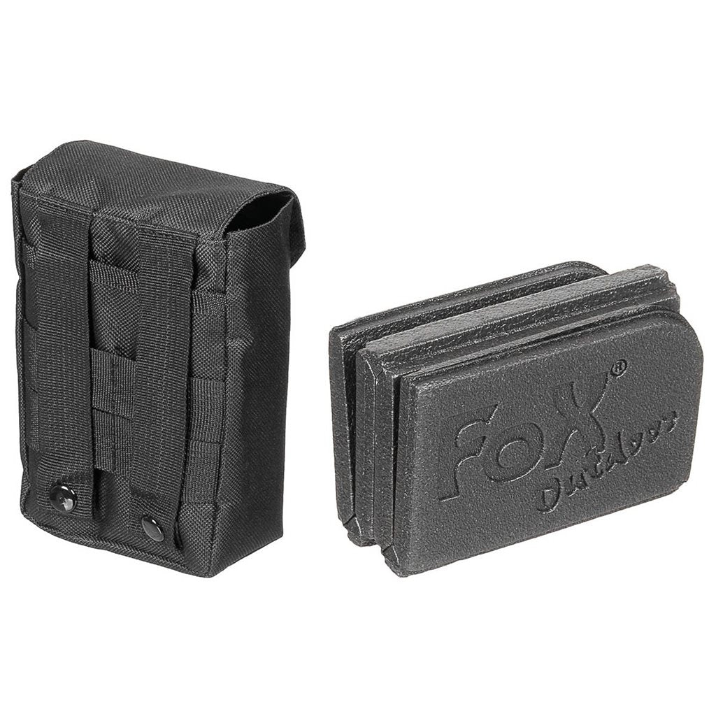 Asiento térmico THERMAL plegable verde con funda MOLLE, 38 x 28 x 0,6 cm