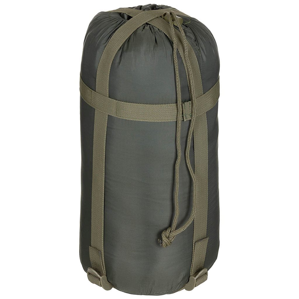 Manta aislante underquilt verde para hamaca con mosquetones y bolsa de compresión