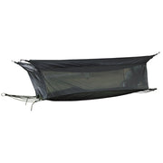 Hamaca JUNGLE verde con mosquitera y techo, 220 x 75 x 55 cm