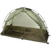 Mosquitera tipo tienda británica verde, réplica de tienda mosquitera usada por el ejército británico