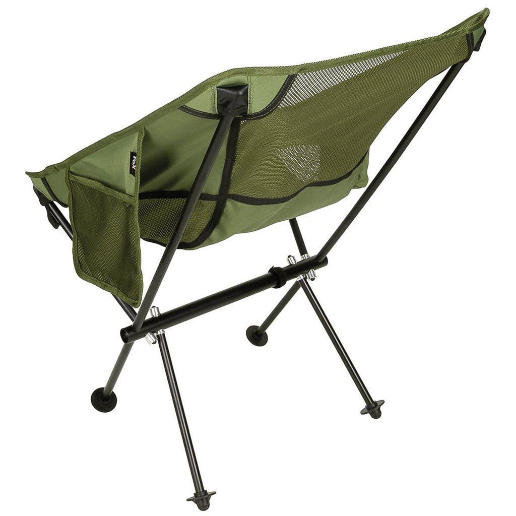 Silla ULTRALIGHT plegable verde con bolsa de transporte