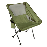 Silla ULTRALIGHT plegable verde con bolsa de transporte