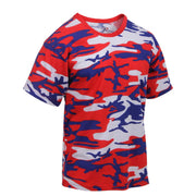 Camiseta camuflaje TRIKOLORA CAMO rojo, azul y blanco - Rothco