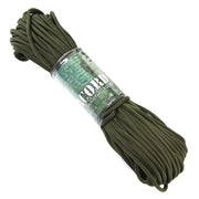 Paracord 7 hebras nylon 3 mm 30 m color verde