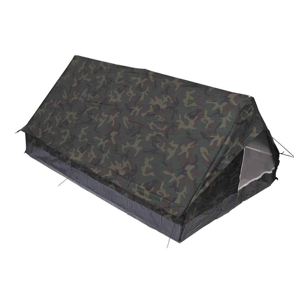 Tienda MINIPACK para 2 personas verde 213x137x97 cm con mosquitera y bolsa de transporte