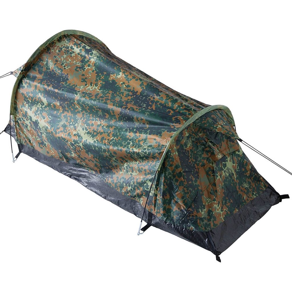 Tienda túnel Schwarzenberg para una persona FLECKTARN con mosquitera