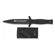 Navaja de entrenamiento K25 de aluminio negra con funda de nylon