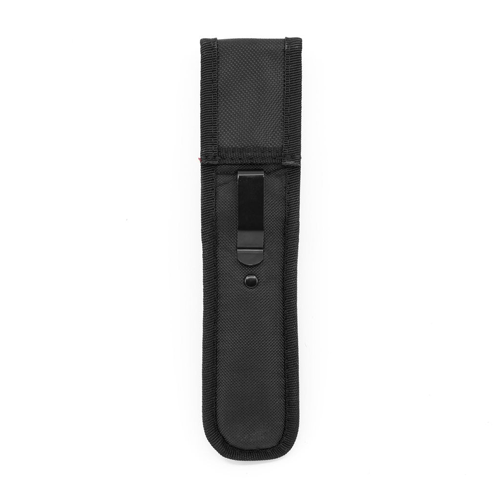 Cuchillo táctico K25 32193 de hoja fija color negro