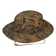 Sombrero Boonie Digital Woodland con ala ancha, vista del producto 32270