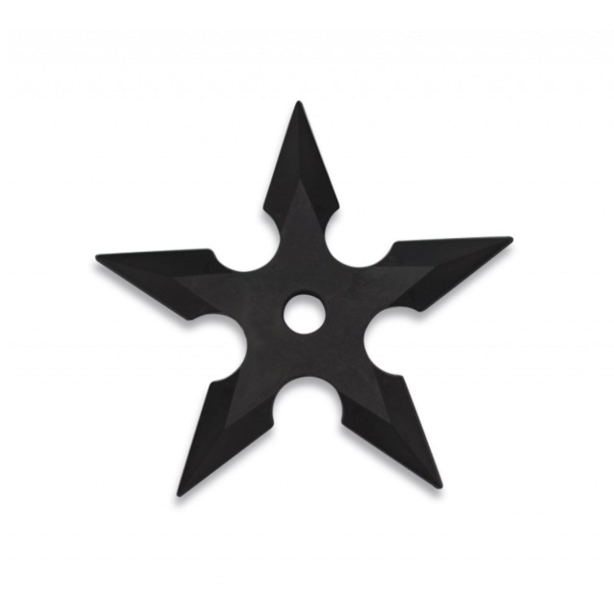 Estrella ninja de goma 120 mm, 5 puntas, para entrenamiento
