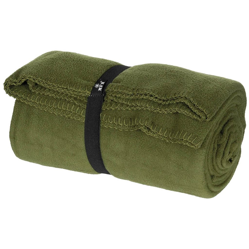 Manta forro polar FLEECE 200x150 cm verde - 32340B