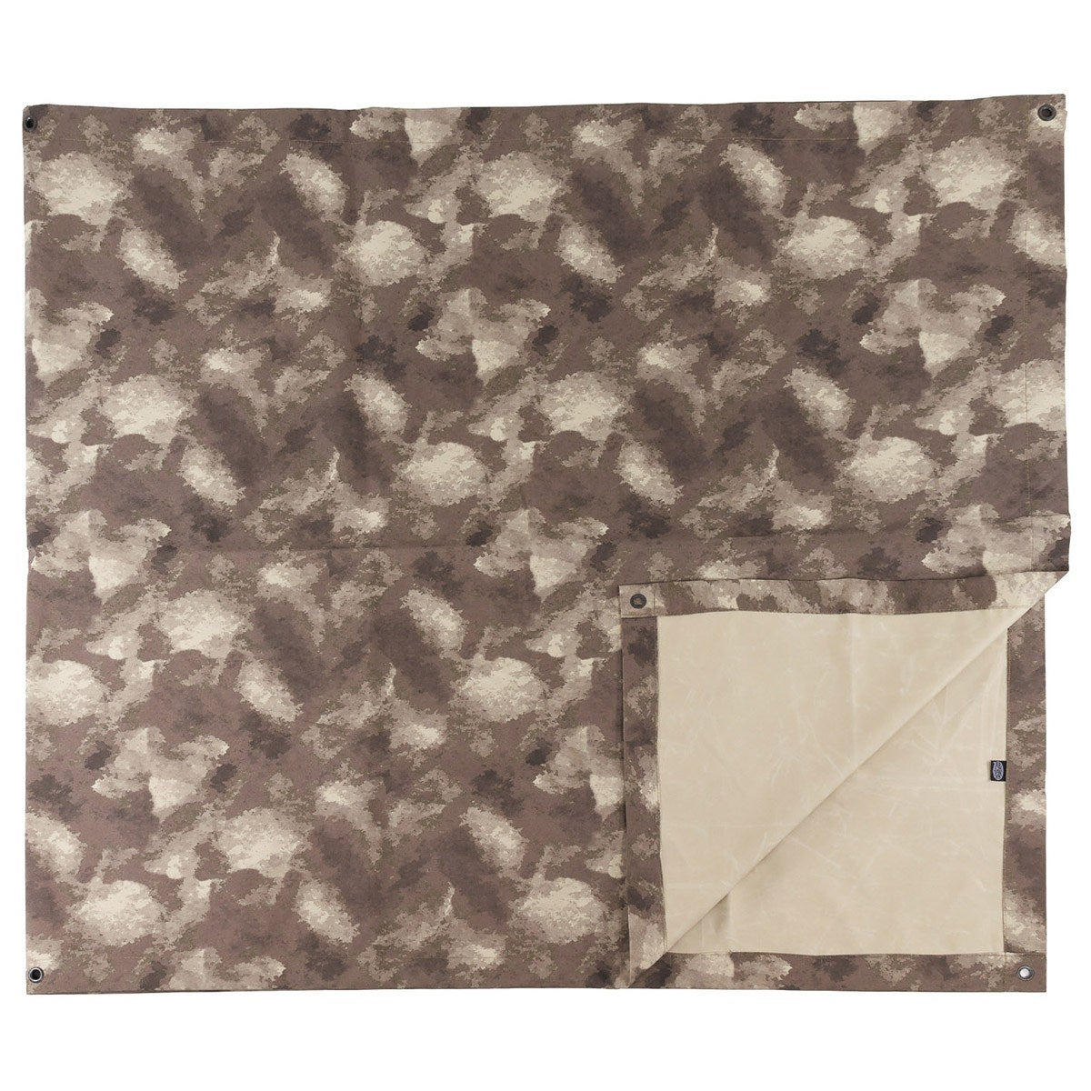 Lona impermeable 300 x 137 cm camuflaje HDT vista frontal