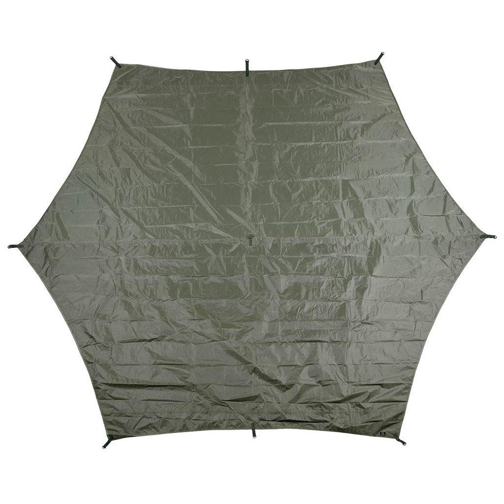 Imagen de la Lona impermeable Hexagon-Tarp 3,4 x 3,1 m verde