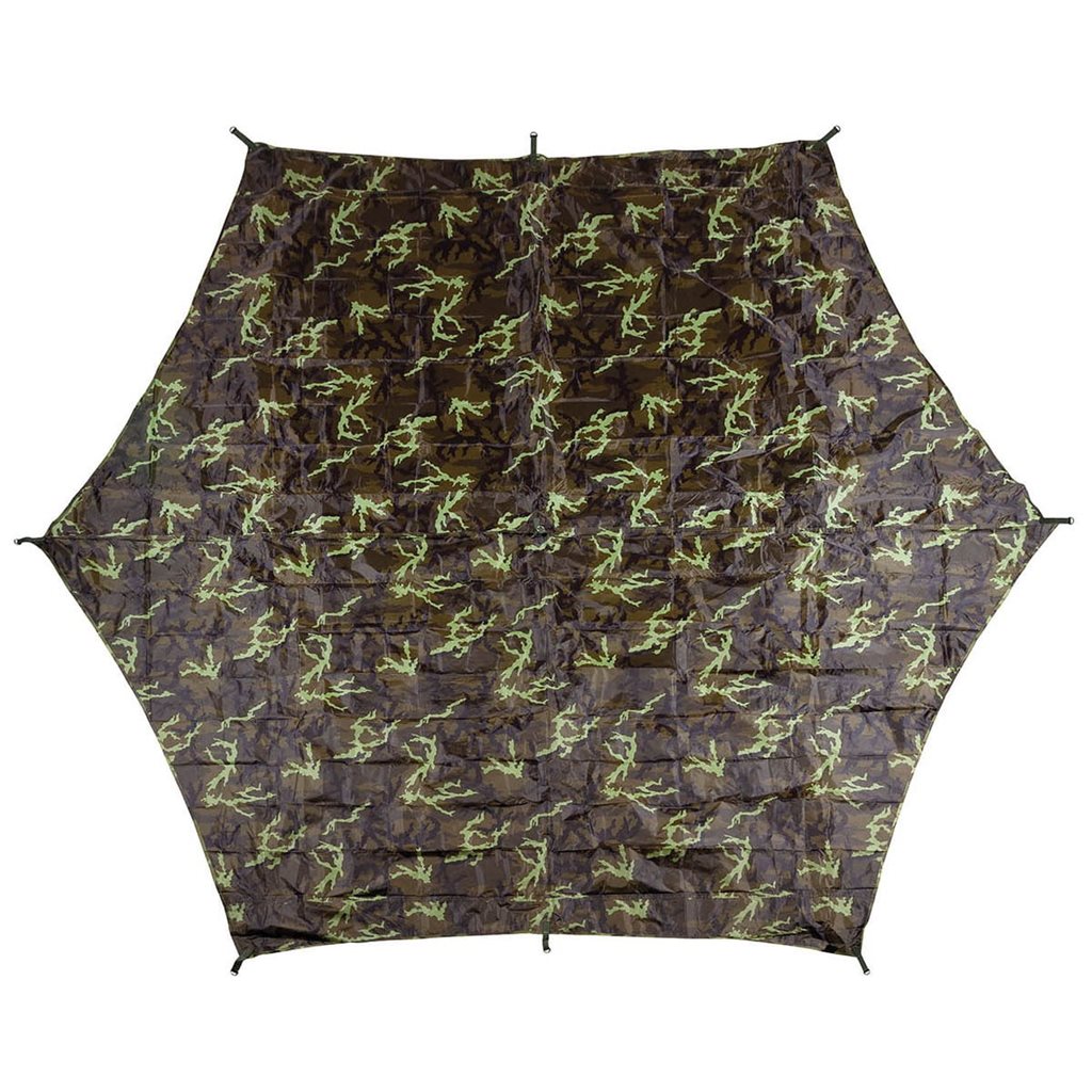 Imagen de la Lona impermeable Hexagon-Tarp 3,4 x 3,1 m verde