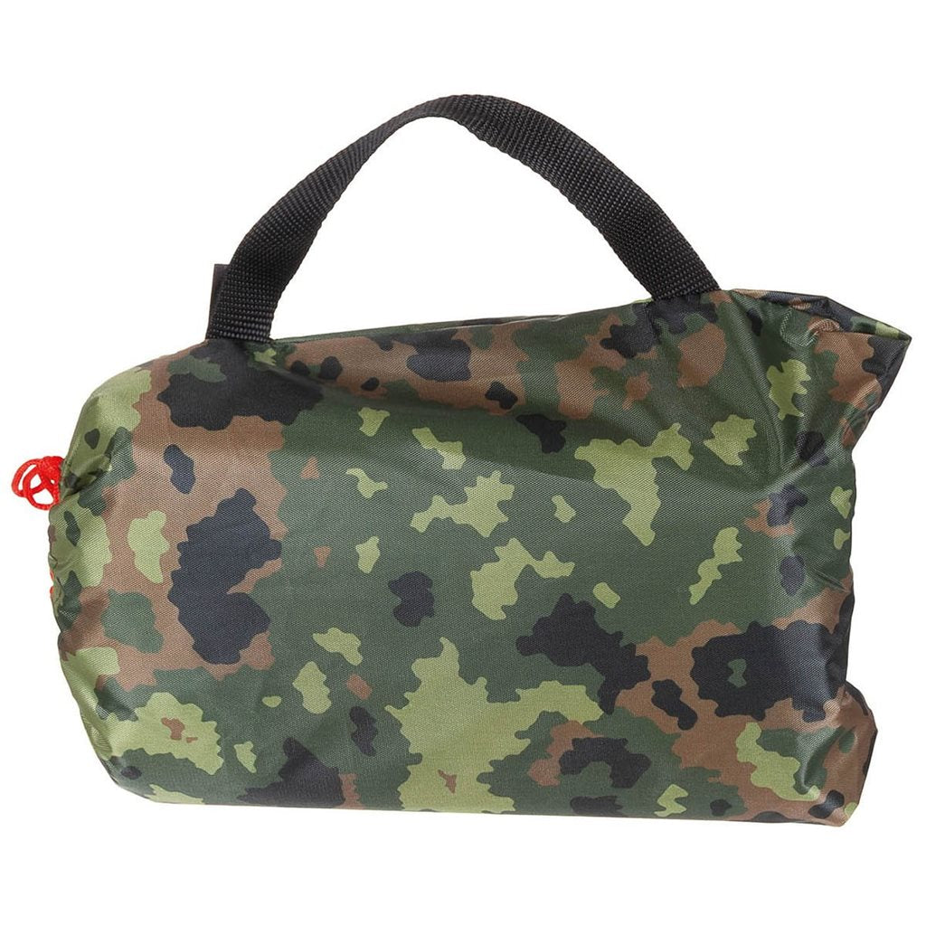 Lona impermeable camuflaje austríaco 03 300x300 cm en bolsa de transporte