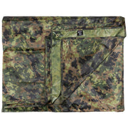 Lona impermeable camuflaje austríaco 03 300x300 cm en bolsa de transporte