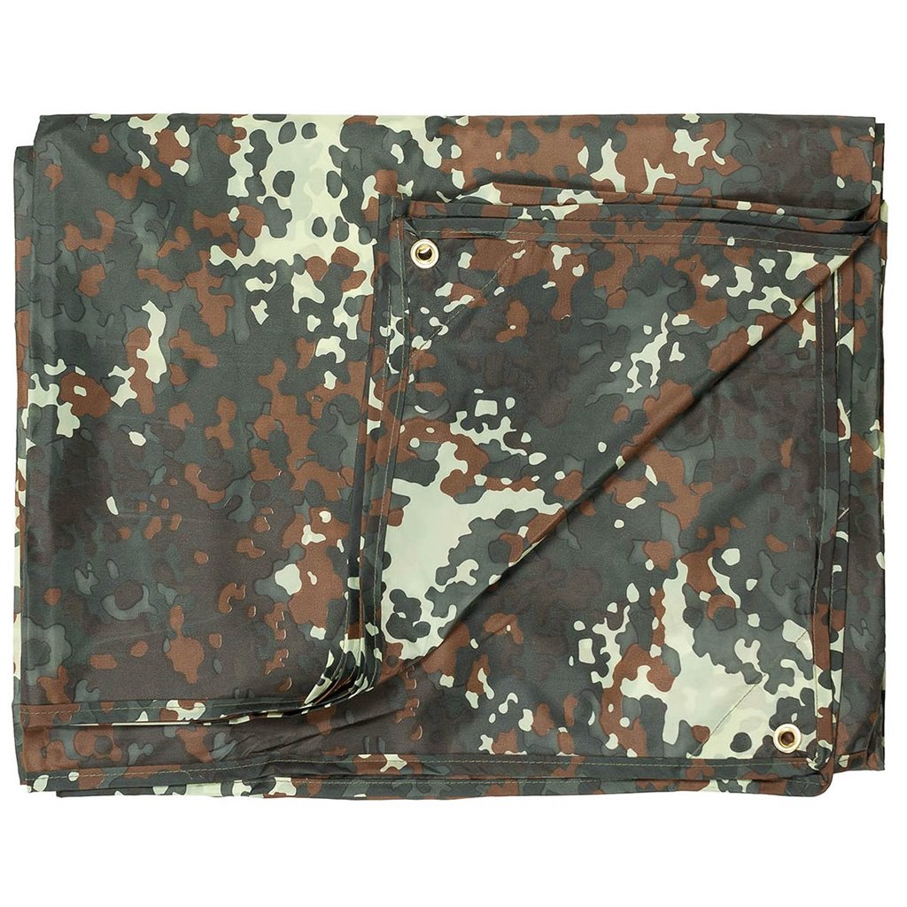 Lona impermeable ligera 4 x 5 m WOODLAND en bolsa de transporte