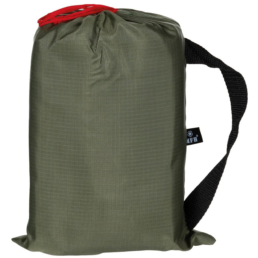 Lona TARP EXTREM 3 x 3 m Flecktarn, poliéster rip-stop con recubrimiento PU y anillas