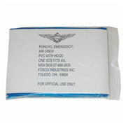 Poncho de emergencia US de plastico desechable (ID 325230)