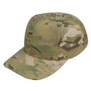 Gorra béisbol rip-stop con camuflaje Multicam, vista frontal