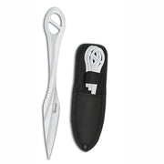 Set de 3 cuchillos arrojadizos de acero inoxidable bien equilibrados