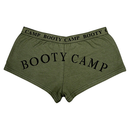 Bragas BOOTY CAMP con estampado negro en la parte trasera y en la goma, cintura elástica, algodón y elastano
