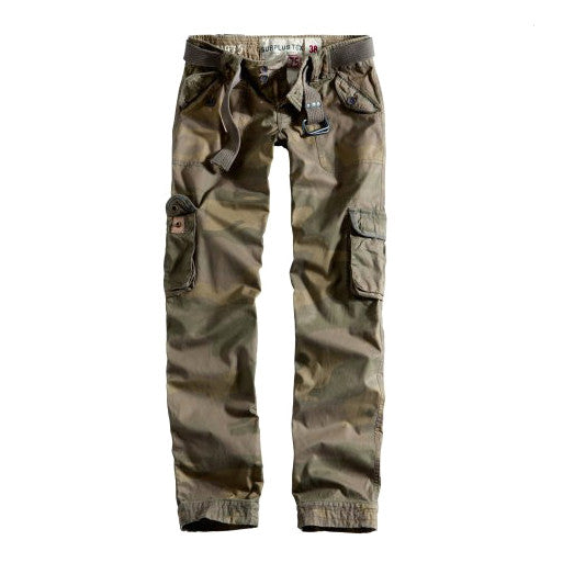 Pantalones mujer PREMIUM SLIMMY con cinturón y bolsillos