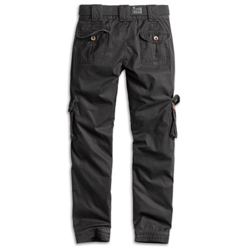 Pantalones de mujer PREMIUM SLIMMY WOODLAND con cinturón y bolsillos