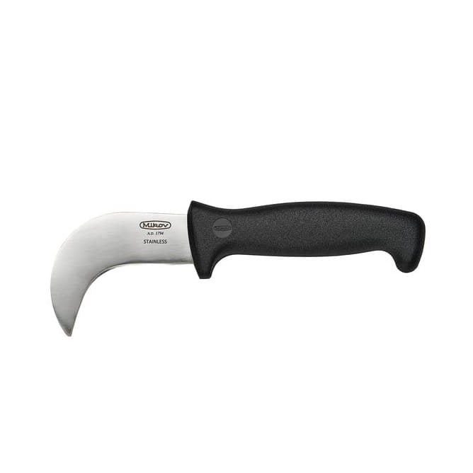 Cuchillo OH-3 con hoja de acero inoxidable y mango plástico negro
