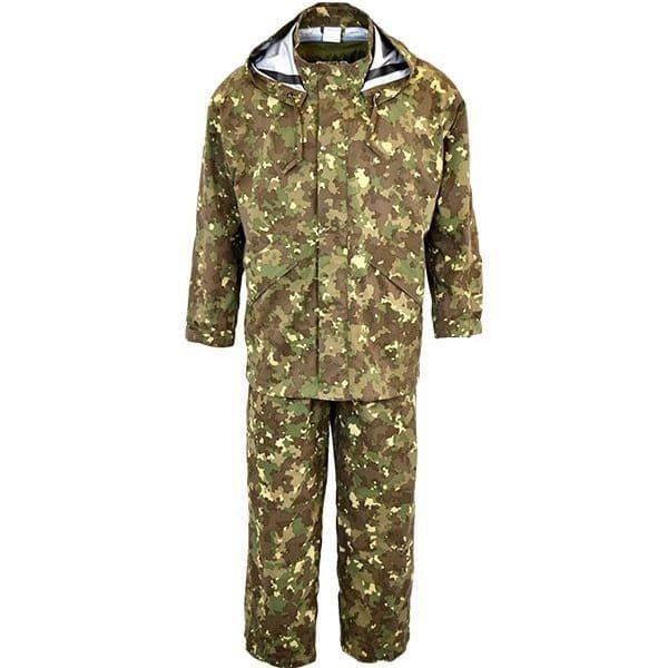 Conjunto impermeable rumano M90 Mozaic, traje dos piezas resistente al agua