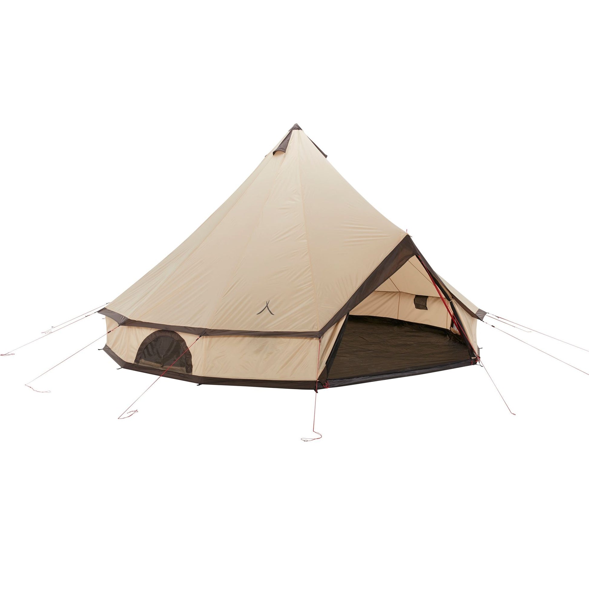 Tienda tipo yurta para 10 personas GRAND CANYON INDIANA 10 DESERT con mosquitera integrada