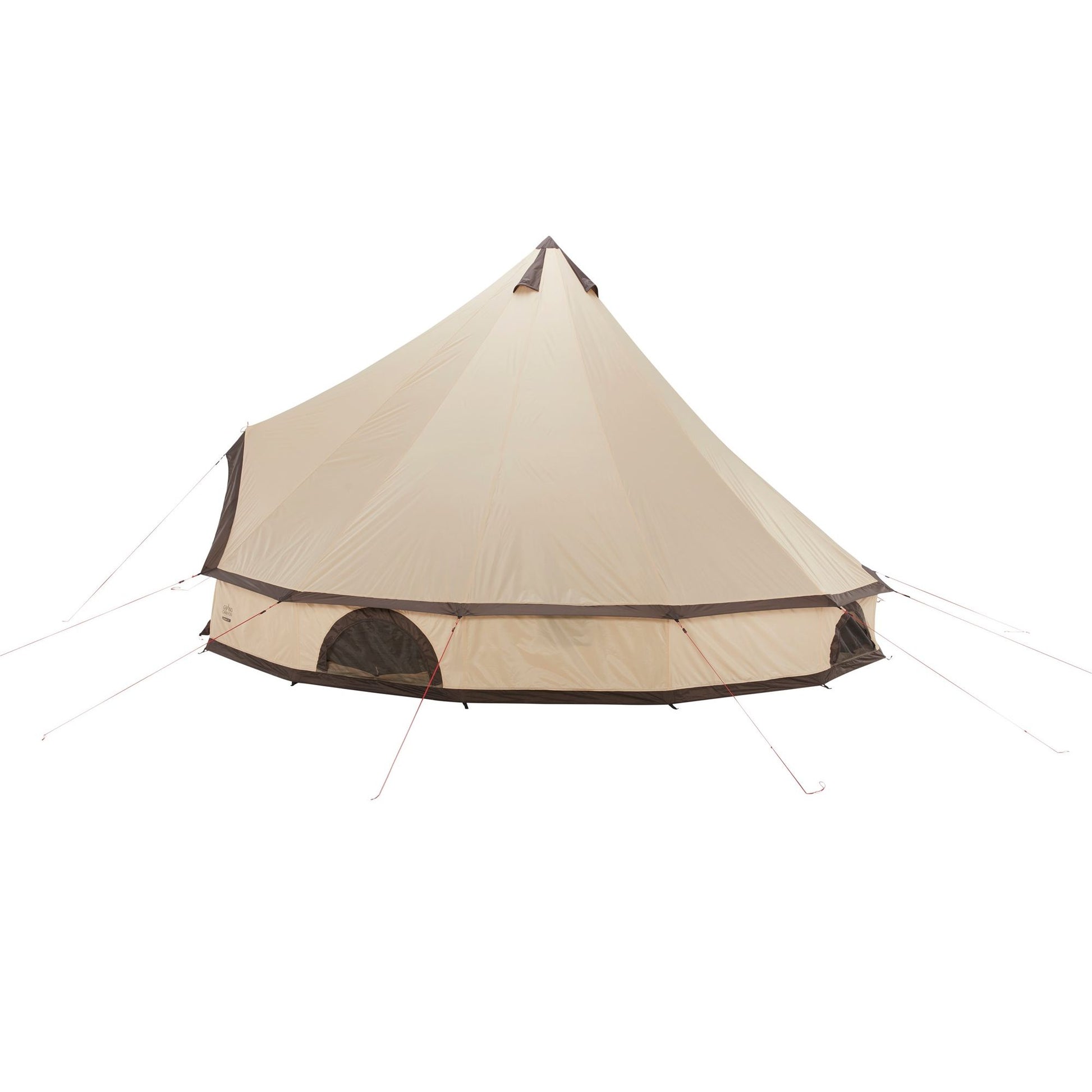 Tienda tipo yurta para 10 personas GRAND CANYON INDIANA 10 DESERT con mosquitera integrada