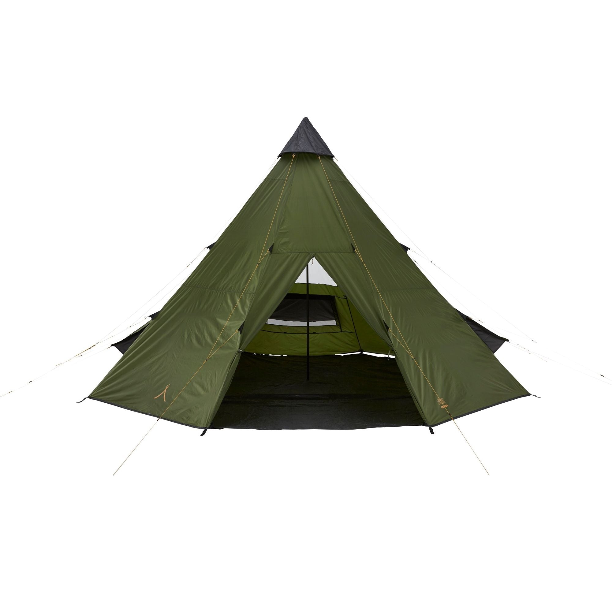 Tipi BLACK FALLS 8 Capulet Olive desplegado en color oliva para ocho personas