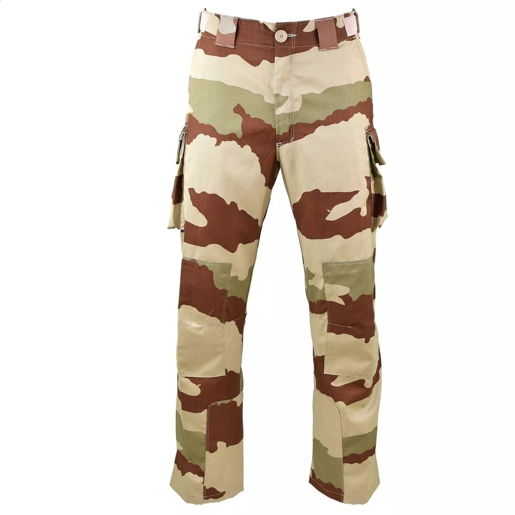 Pantalones franceses T4 COMBAT CCE camuflaje desierto