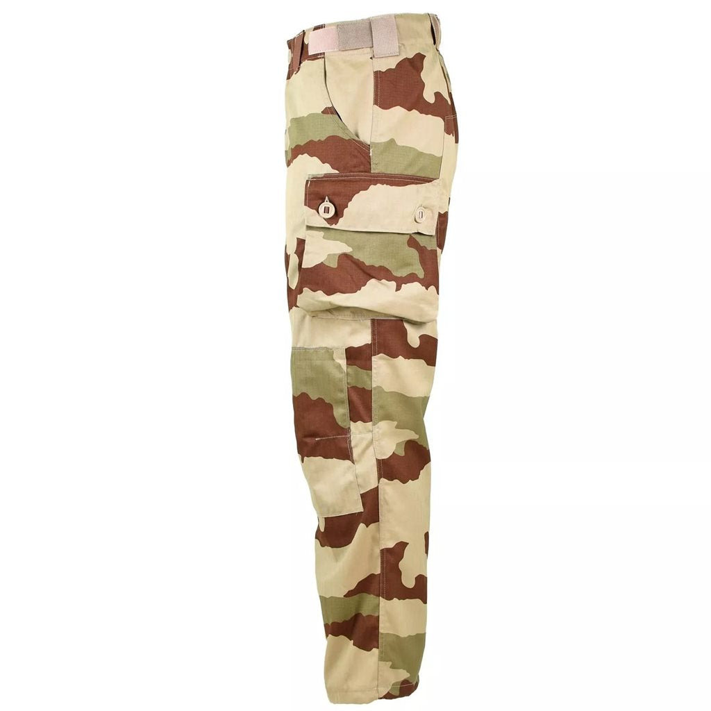Pantalones franceses T4 COMBAT CCE camuflaje desierto