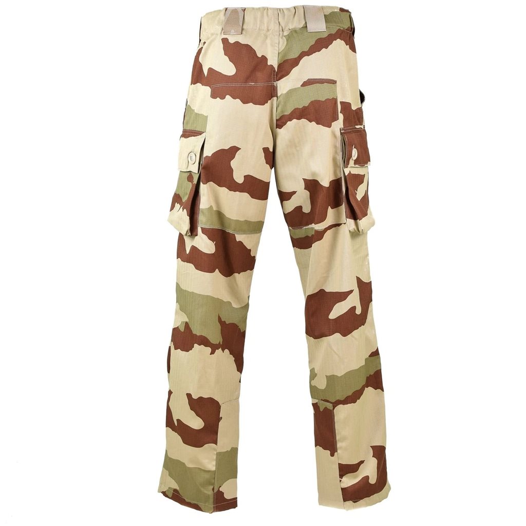 Pantalones franceses T4 COMBAT CCE camuflaje desierto
