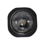 Pequeña brújula ROTHCO negra para correa de reloj o pulsera