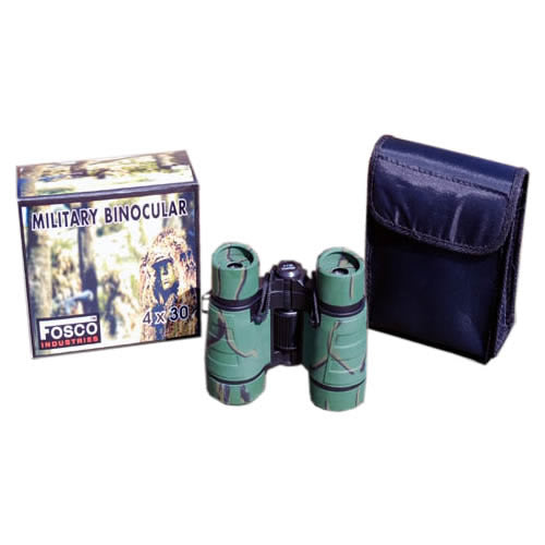 Binoculares infantiles WOODLAND 4x30, ligeros, objetivo 30 mm