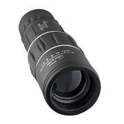 Monocular 16x52 negro con funda de transporte
