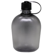 Cantimplora US de plástico transparente GEN II 1L negra