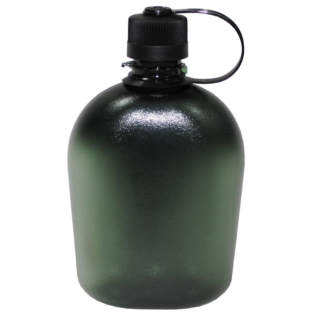Botella US de plástico transparente GEN II 1L verde - imagen del producto 33209B