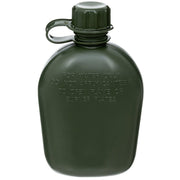 Cantimplora US de plástico 1 L verde
