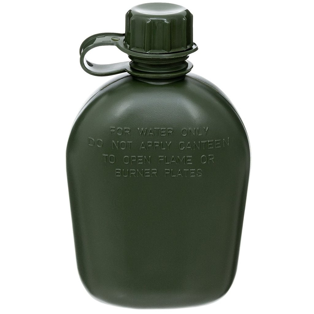 Cantimplora US de plástico 1 L verde