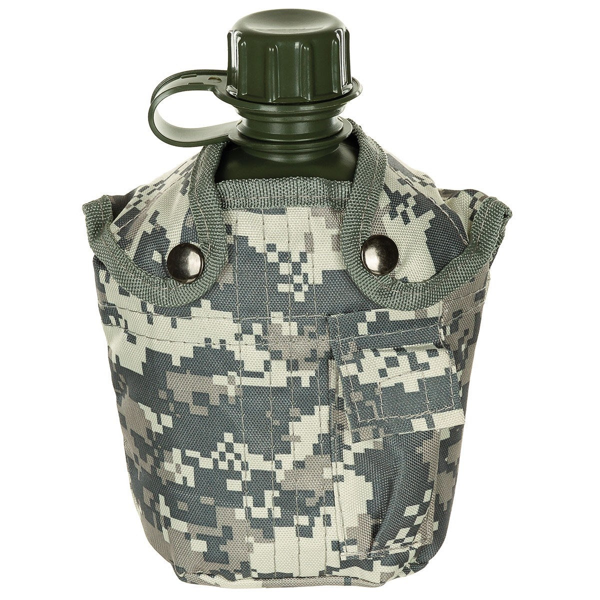 Cantimplora US 1L con funda de nylon camuflaje vz.95 (bosque), vista del producto