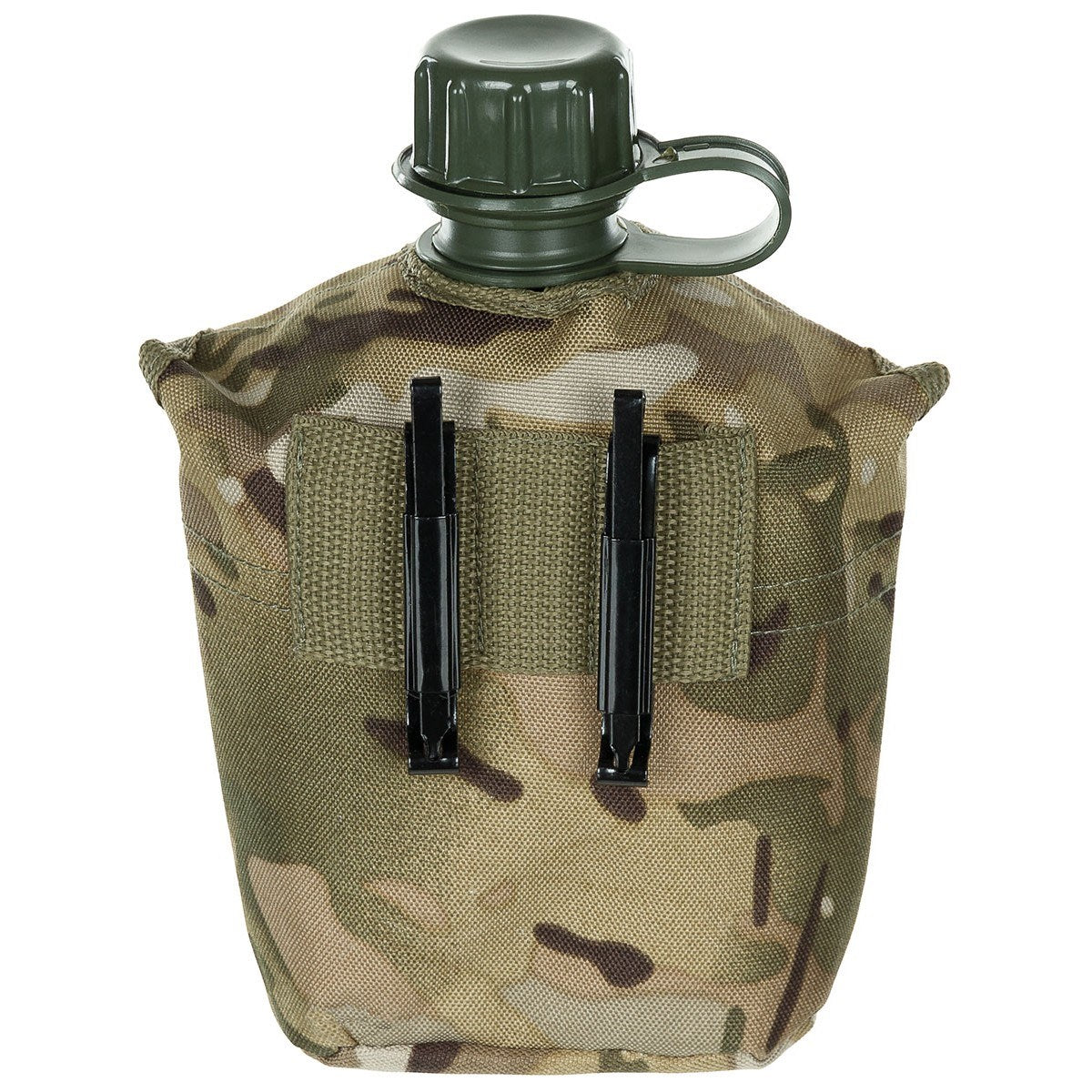 Cantimplora US 1L con funda de nylon camuflaje vz.95 (bosque), vista del producto