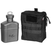 Botella de titanio 1 L con funda MOLLE - 33260